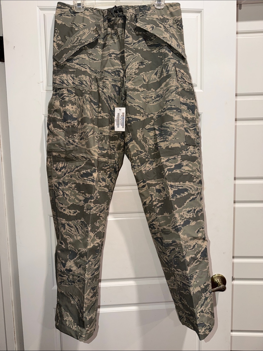 Men's Air Force Camouflage Cargo Pants - Green Camo